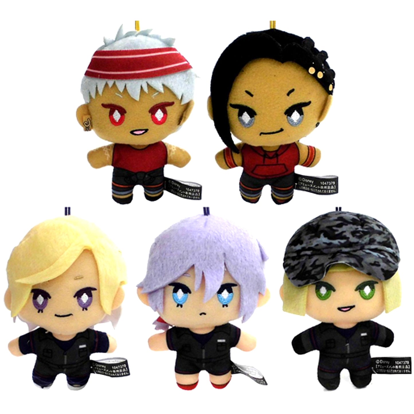 Set of 5 Extra PE Uniform Mascot Scarabia Dormitory & Pomfiore Dormitory Disney Twisted Wonderland [USED]