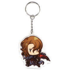 Granblue Fantasy Siegfried Knight Acrylic Keychain Character1 2016 Limited Included with character1 2016 Gran Set Keychains [USED]