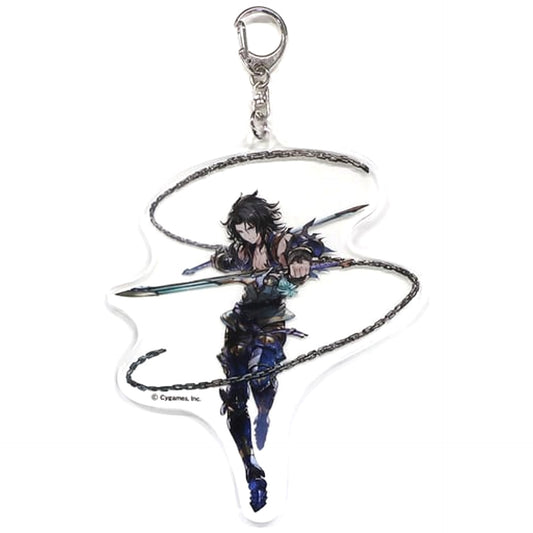 Lancelot Granblue Fantasy Acrylic Keychain Movic Co. Ltd. [USED]