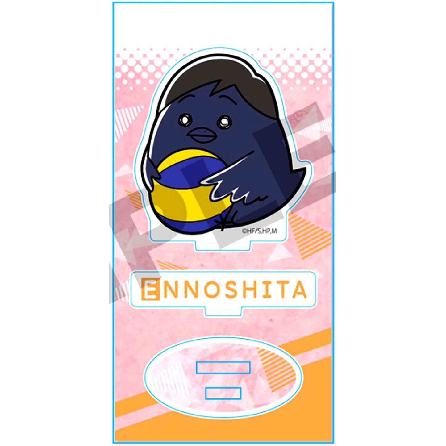 Chikara Ennoshita Gyugyutto Acrylic Figure Haikyu!! To The Top [USED]