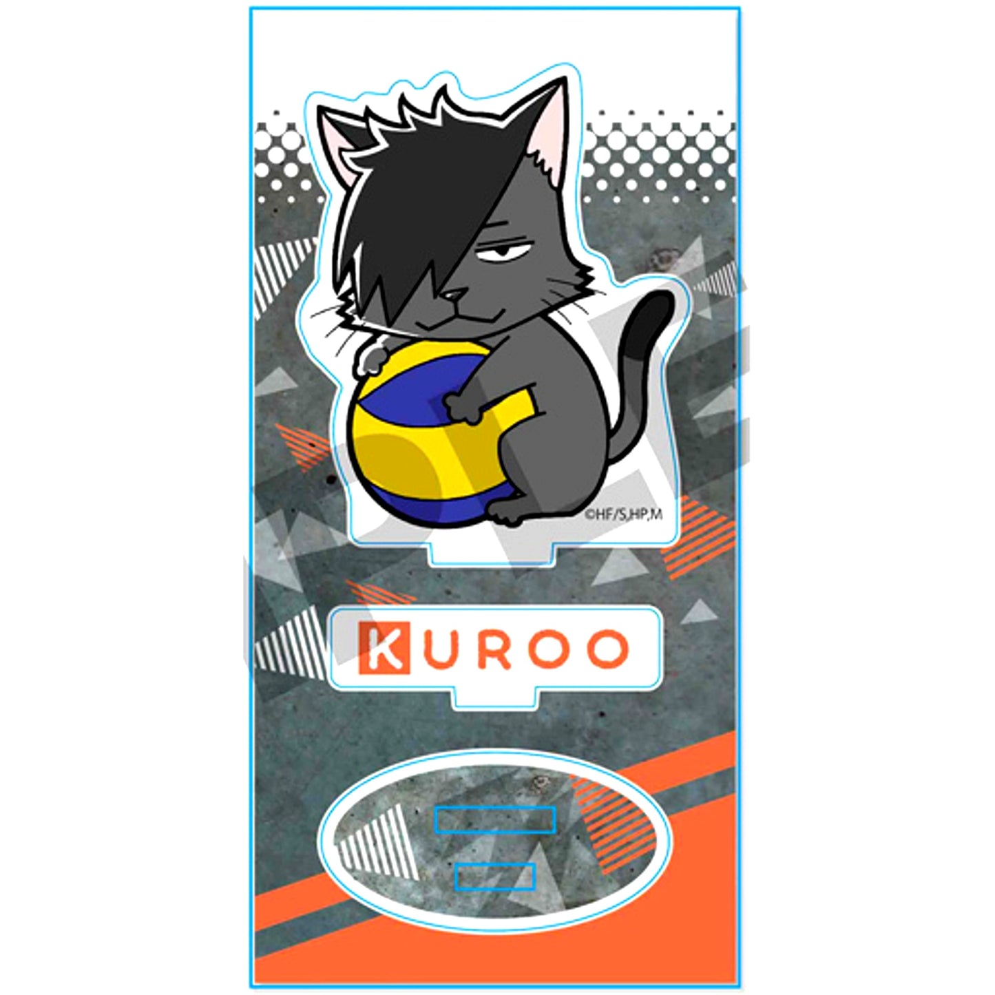 Tetsuro Kuroo Gyugyutto Acrylic Figure Haikyu!! TO THE TOP [USED]