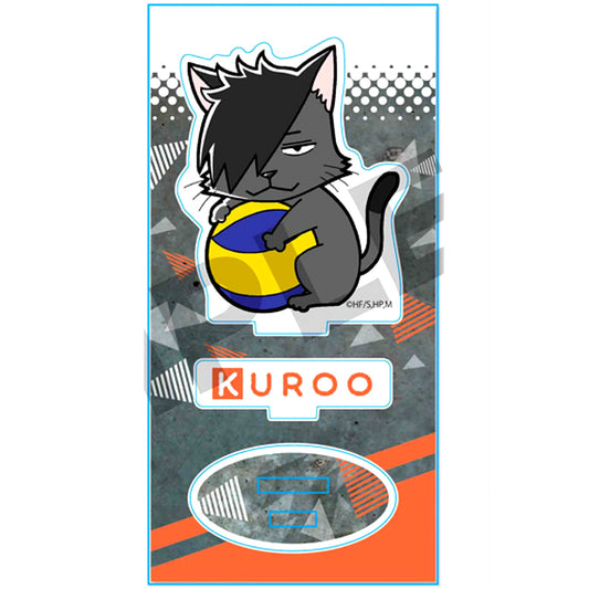 Tetsuro Kuroo Gyugyutto Acrylic Figure Haikyu!! TO THE TOP [USED]