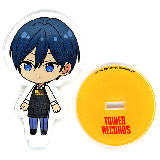 Hokuto Hidaka Ensemble Stars!! x TOWER RECORDS Trading Acrylic Stand A [USED]