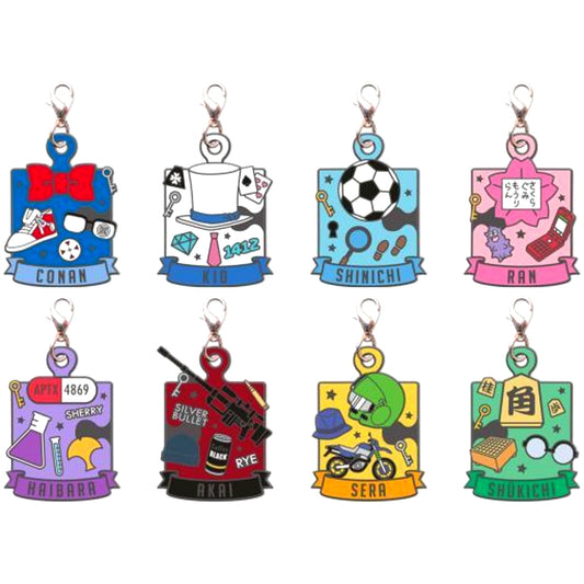 Set of 8 Detective Conan Trading Metal Charm Vol.2 [USED]