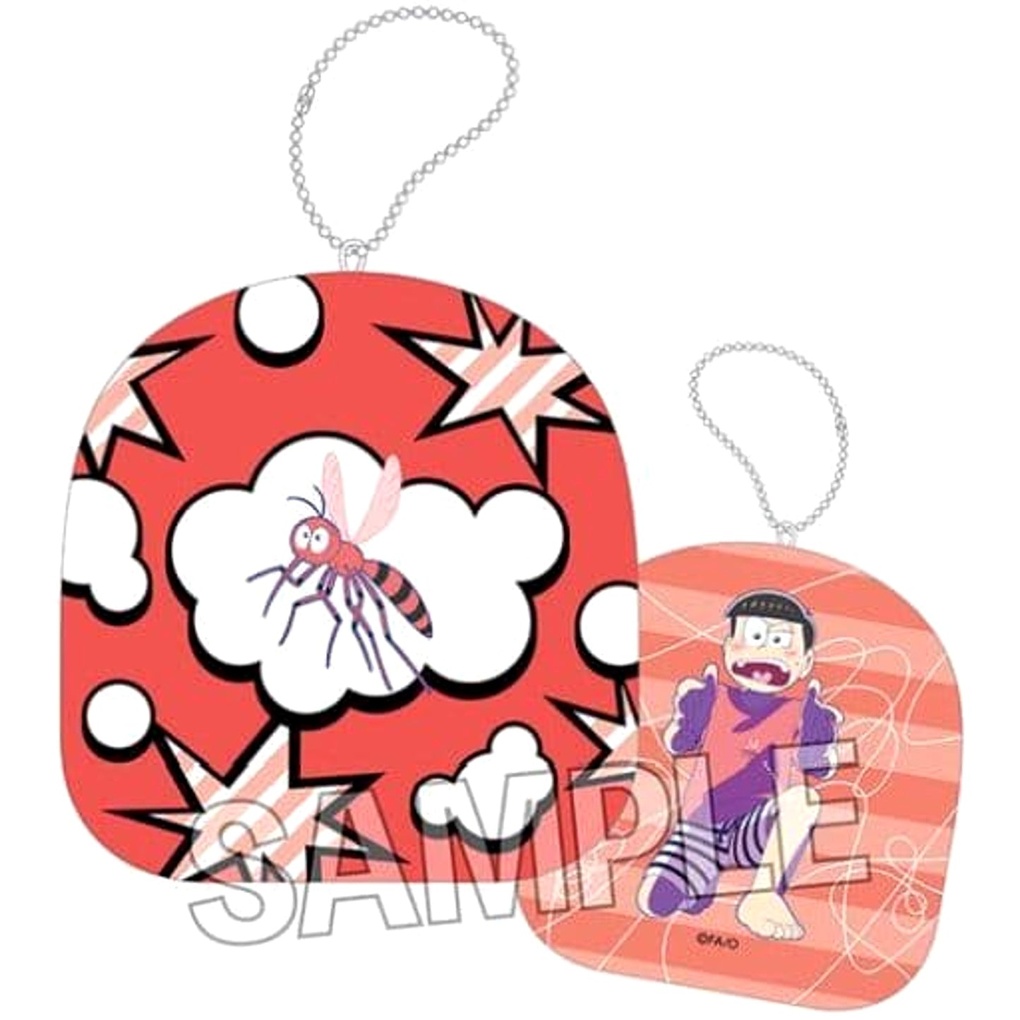 Mr. Osomatsu Osomatsu Boo Cushion Keychain Katto Natte Midnight Keychains [USED]