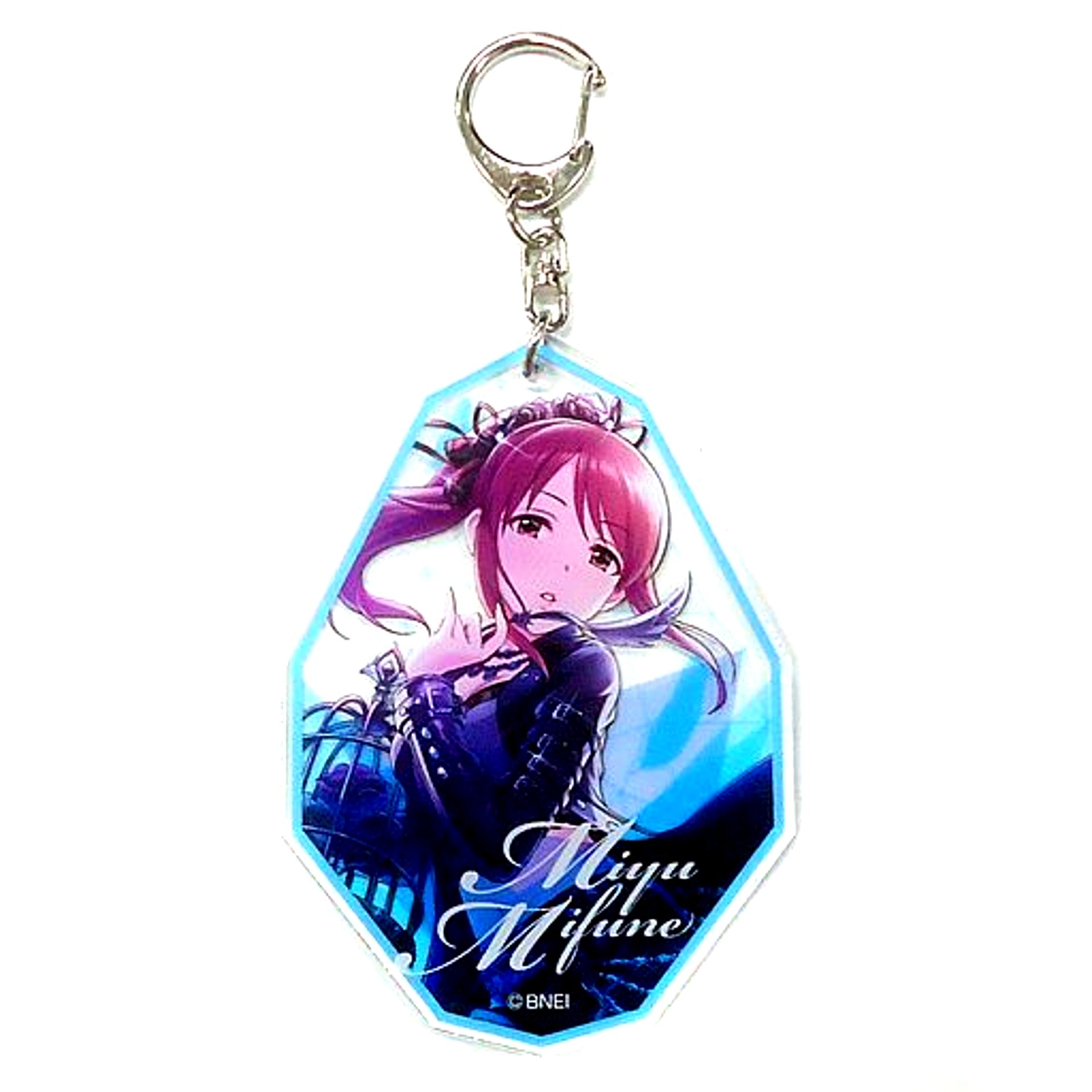 Miyu Mifune Katarai no Meibou B Prize The Idolmaster Cinderella Girls Acrylic Keychain Idolmaster Official Shop Kuji M@STER [USED]