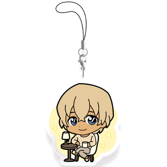 Toru Amuro Detective Conan Chococawa Acrylic Strap Oyasumi Time [USED]