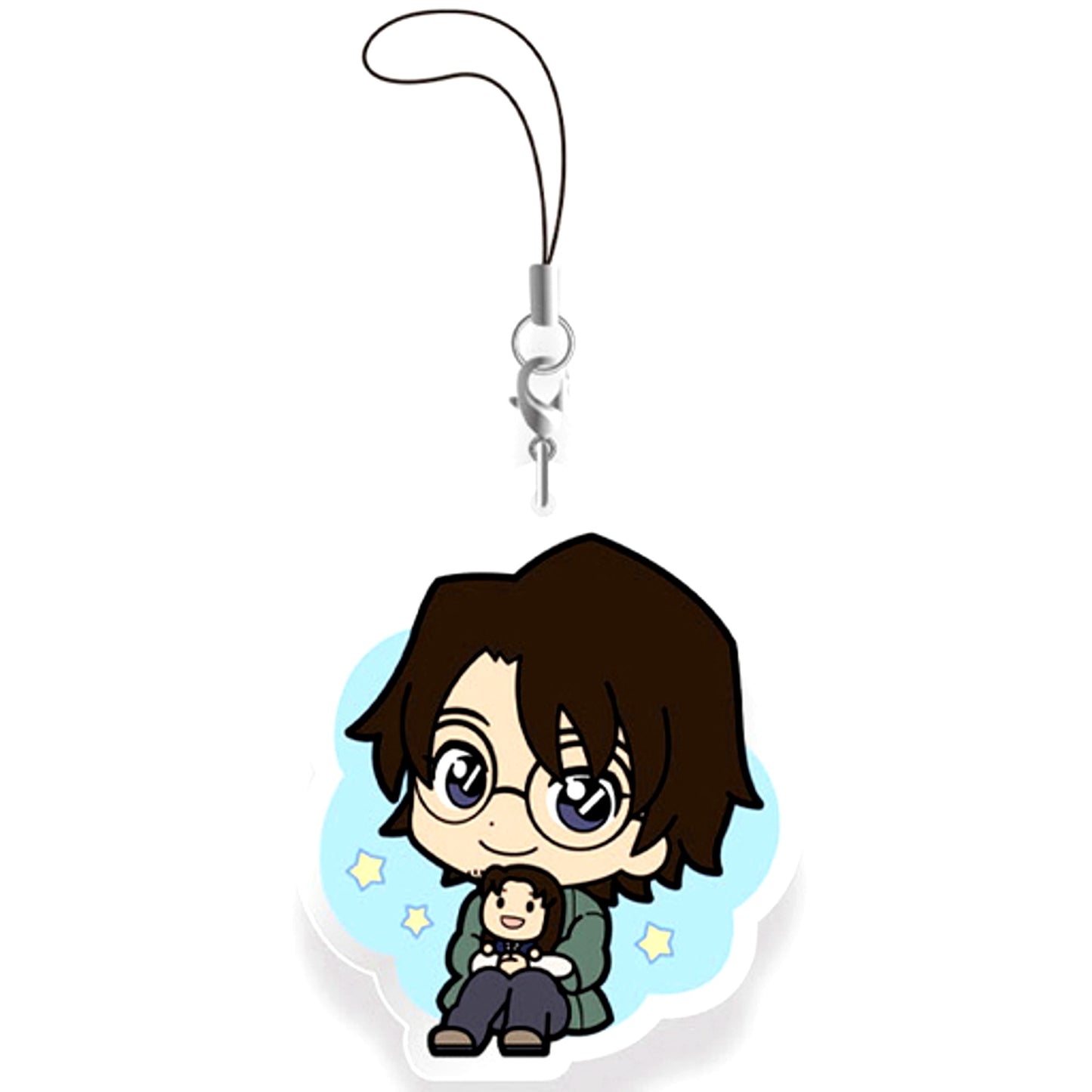Shukichi Haneda Detective Conan Chokokawa Acrylic Strap Oyasumi Time [USED]