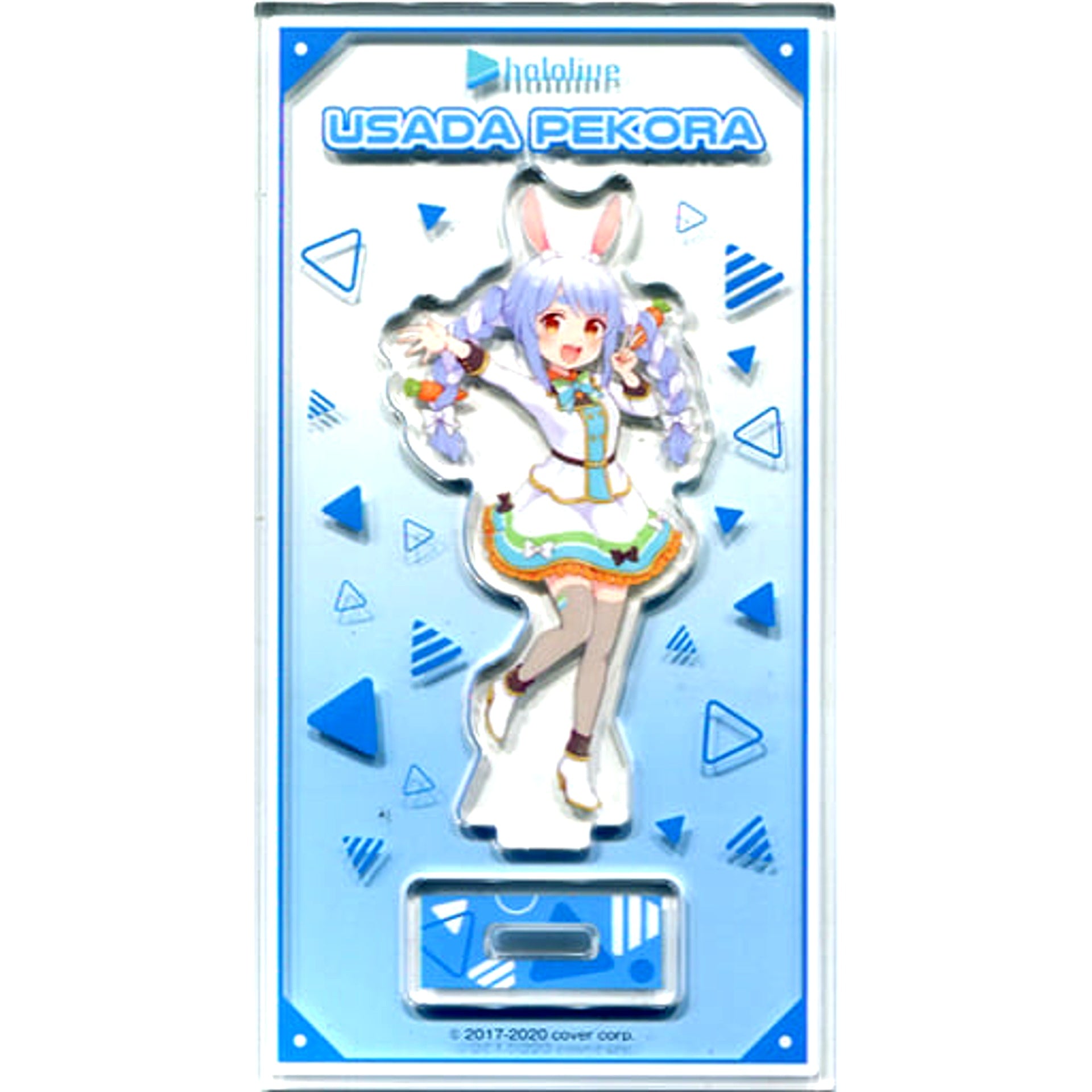 hololive Usada Pekora Mitarashi Illustration Original Acrylic Stand Virtual YouTuber hololive FamilyMart Collaboration [USED]