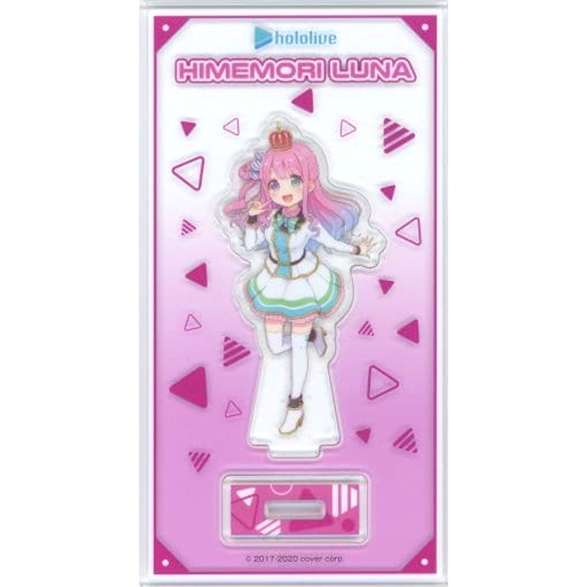 hololive x FamilyMart Himemori Luna Original Acrylic Stand Mitarashi Illustration Acrylic Stands [USED]