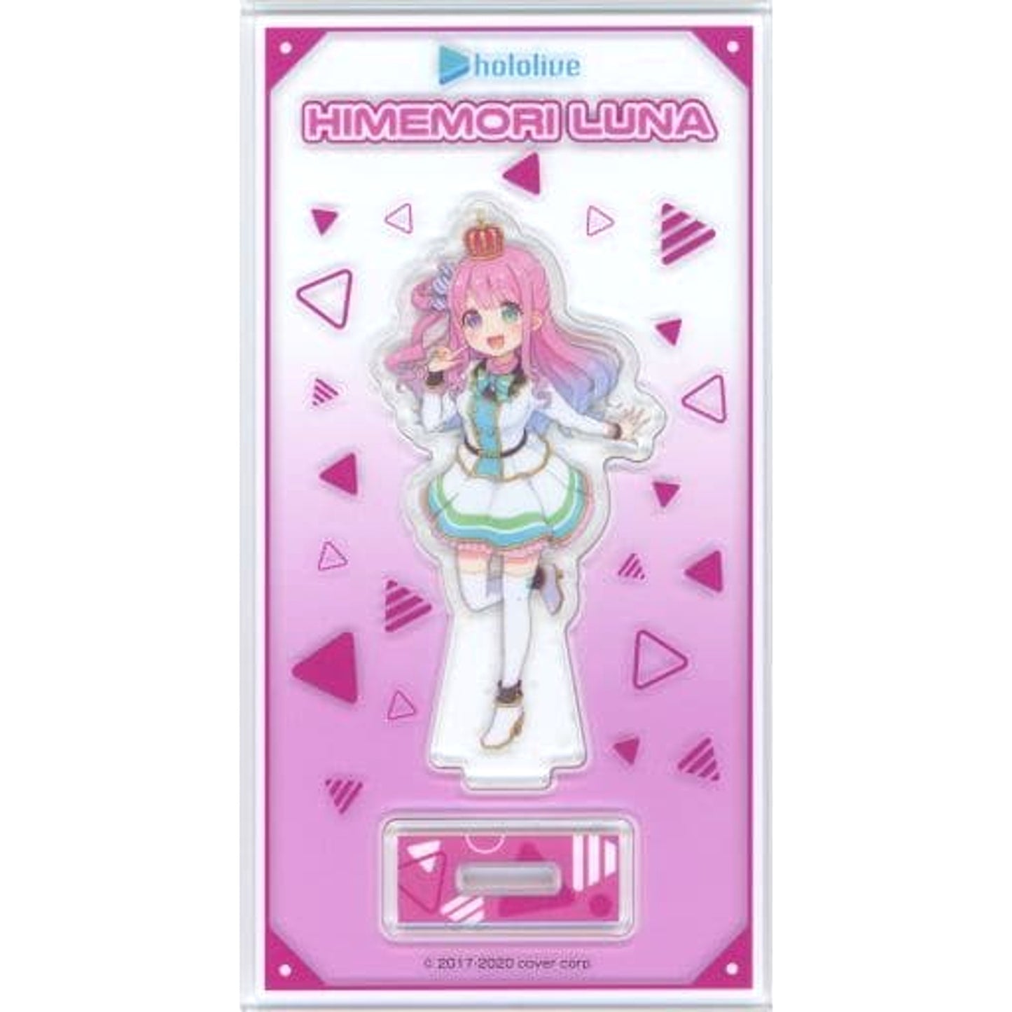 hololive x FamilyMart Himemori Luna Original Acrylic Stand Mitarashi Illustration Acrylic Stands [USED]
