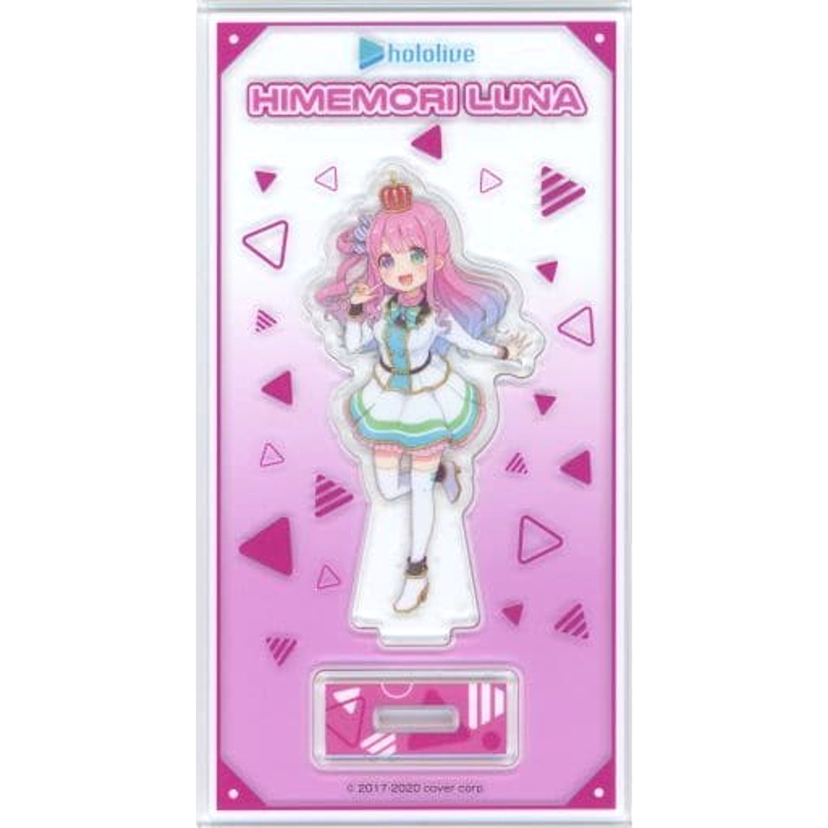 hololive x FamilyMart Himemori Luna Original Acrylic Stand Mitarashi Illustration Acrylic Stands [USED]