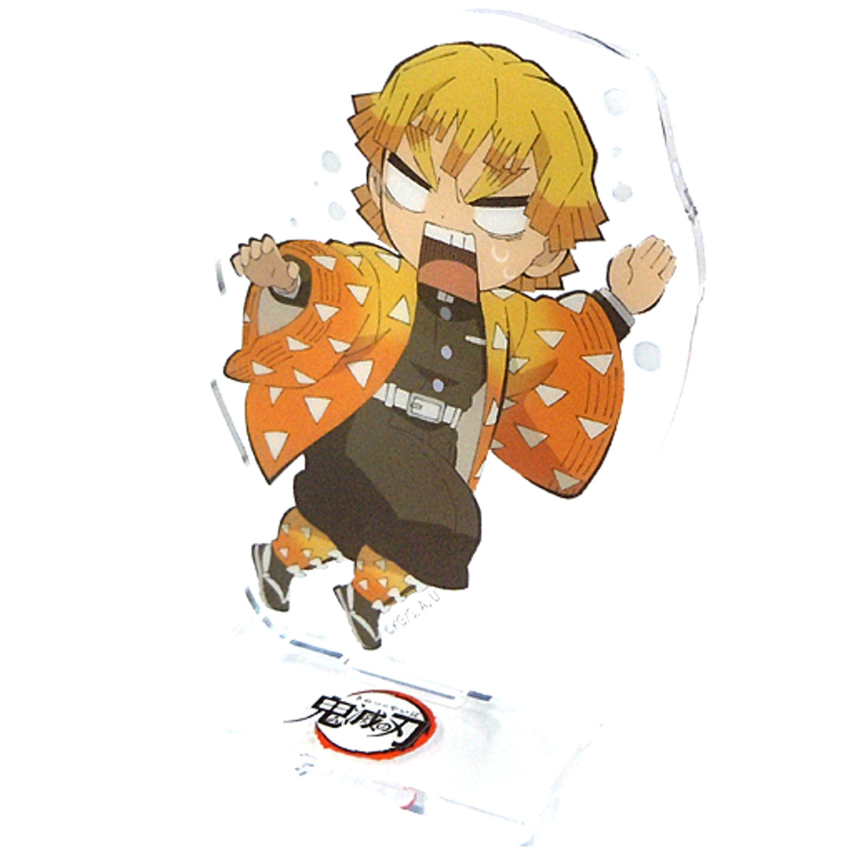 Zenitsu Agatsuma Demon Slayer: Kimetsu no Yaiba x ufotable cafe Setsubun Event 2021 Random Acrylic Stand Made-to-Order Limited [USED]