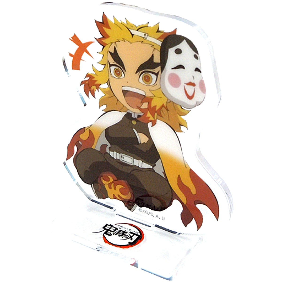 Kyojuro Rengoku Demon Slayer: Kimetsu no Yaiba x ufotable cafe Setsubun Event 2021 Random Acrylic Stand Made-to-Order Limited [USED]
