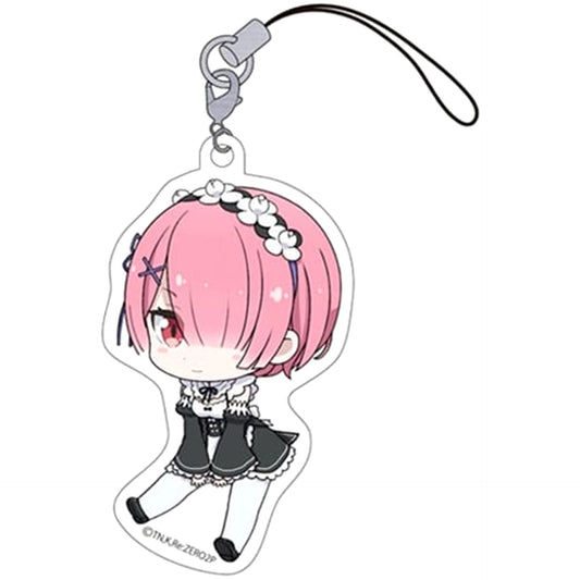 Re:ZERO -Starting Life in Another World- Ram Petanko Trading Acrylic Straps Vol.2 Acrylic Item [USED]