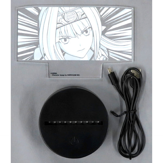 Yoshiteru Ashikaga Pachislot Sengoku Otome Kengeki ni Mau Shiroki Kensei Saigoku Sansen Hen LED Acrylic Stand [USED]