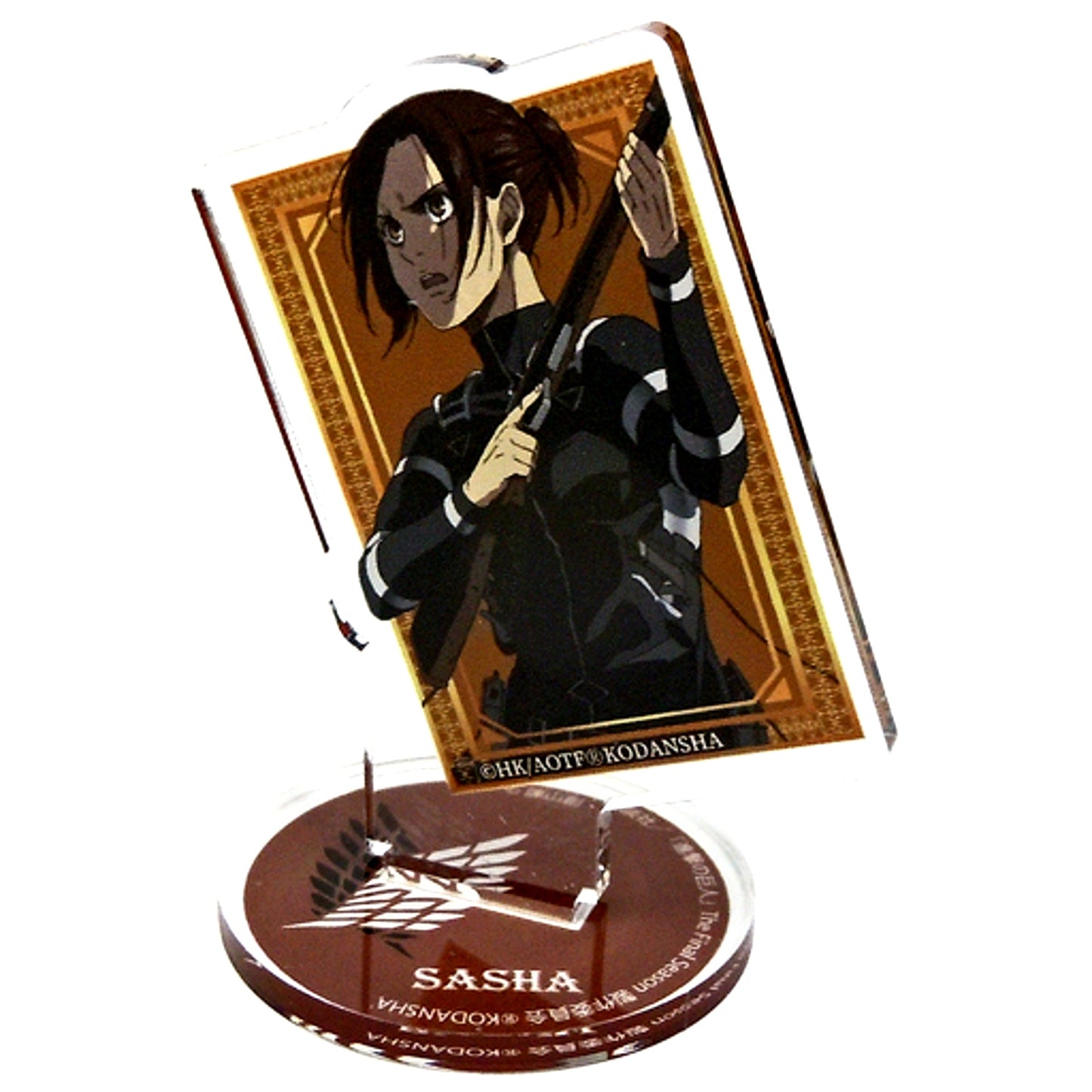Sasha Blouse Attack on Titan The Final Season Trading Acrylic Stand [USED]