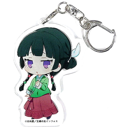 The Apothecary Diaries Maomao Everyday Wear Acrylic Keychain Collab Cafe in Ikebukuro Men's Box Exclusive Keychains [USED]