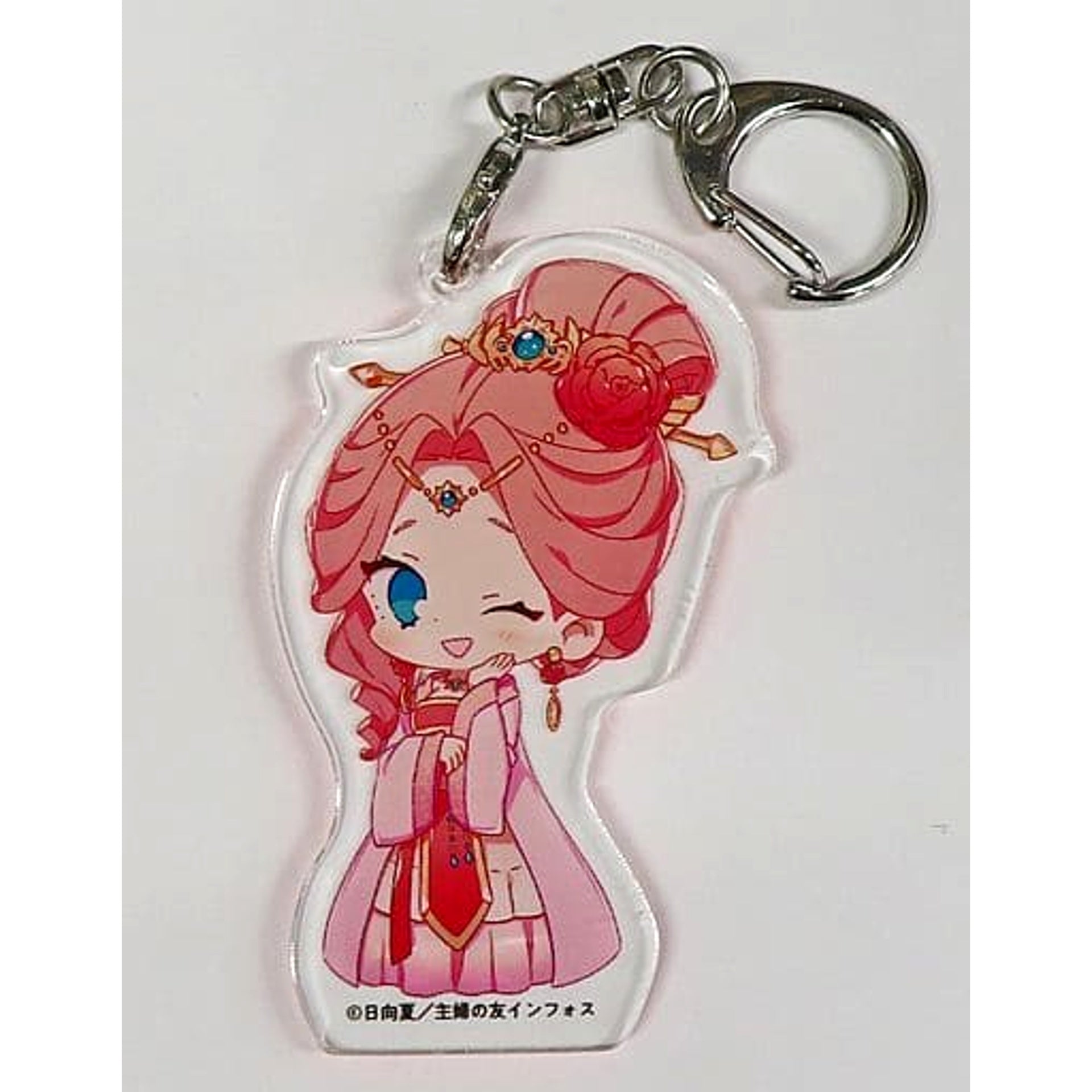The Apothecary Diaries Gyokuyo Acrylic Keychain Collab Cafe in Ikebukuro Men's Box Exclusive Keychains [USED]