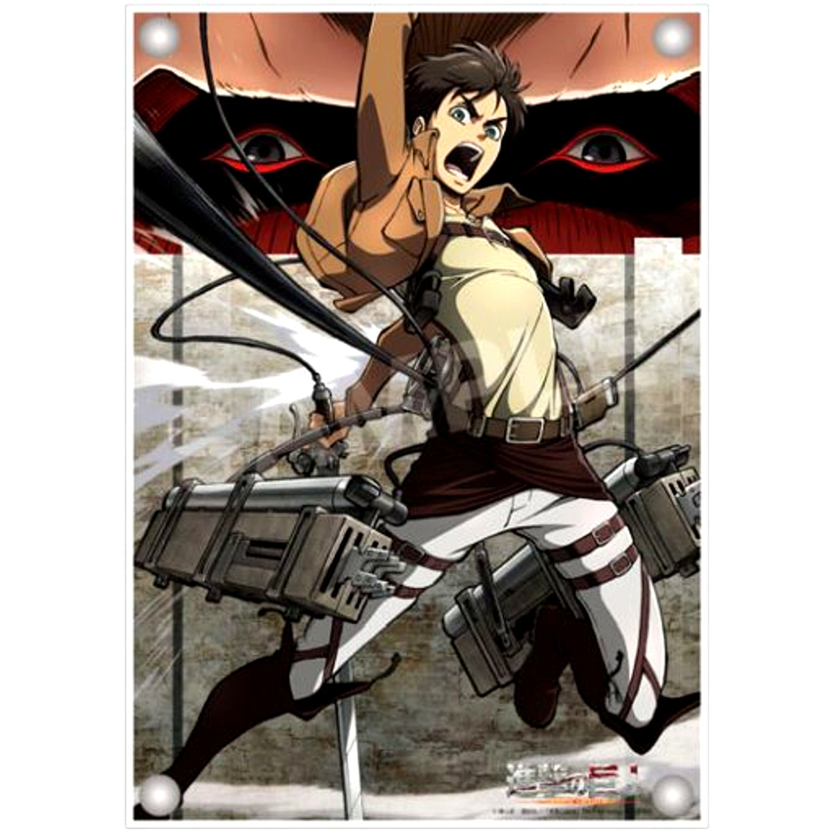 Eren Yeager 01. Acrylic Board Attack on Titan [USED]
