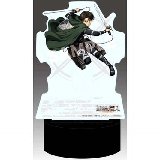 Levi 04. LED Big Acrylic Stand Attack on Titan [USED]