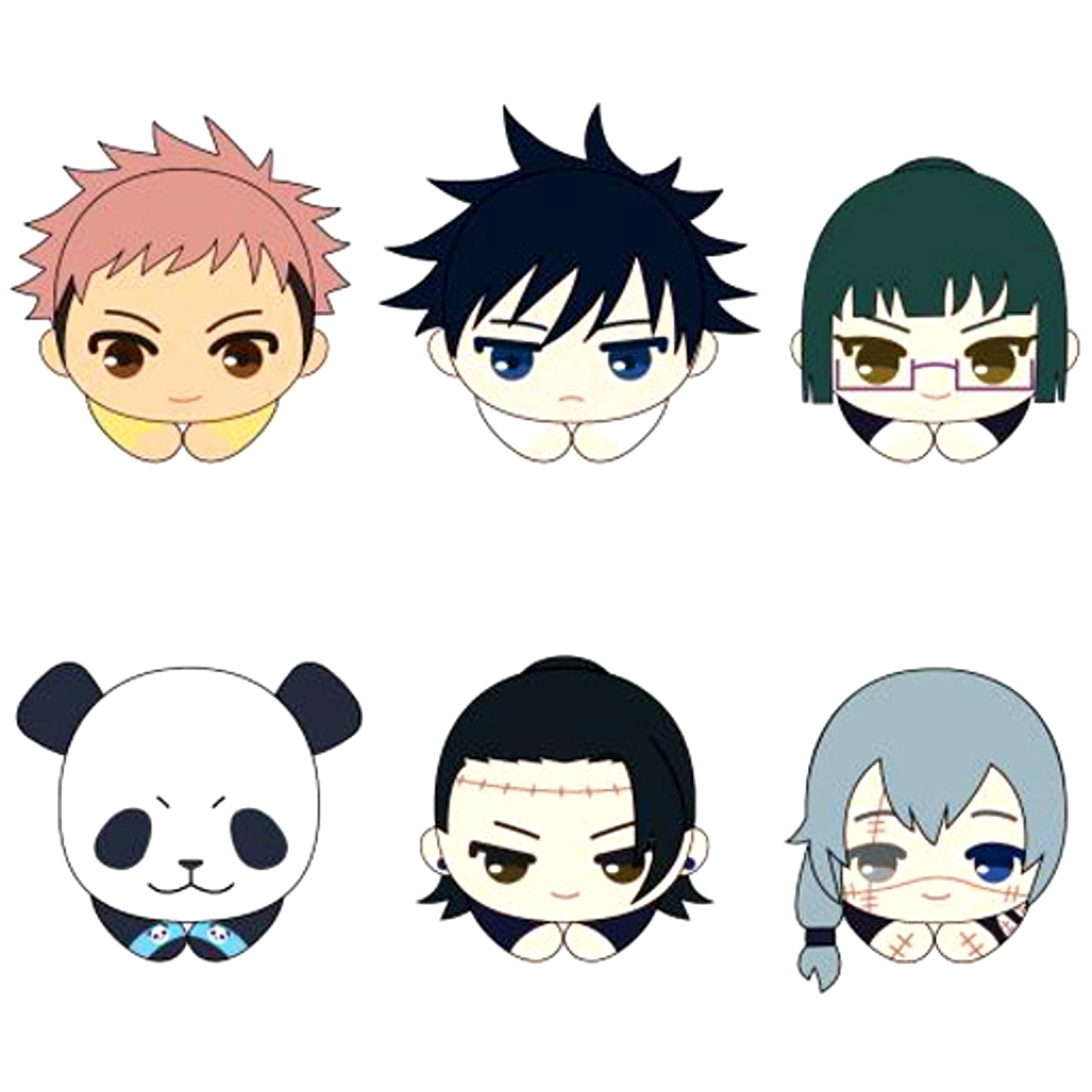 Jujutsu Kaisen Hug Chara Collection 2 Set of 6 [USED]