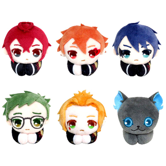 Set of 6 Disney Twisted Wonderland Hug Chara Collection 1 [USED]