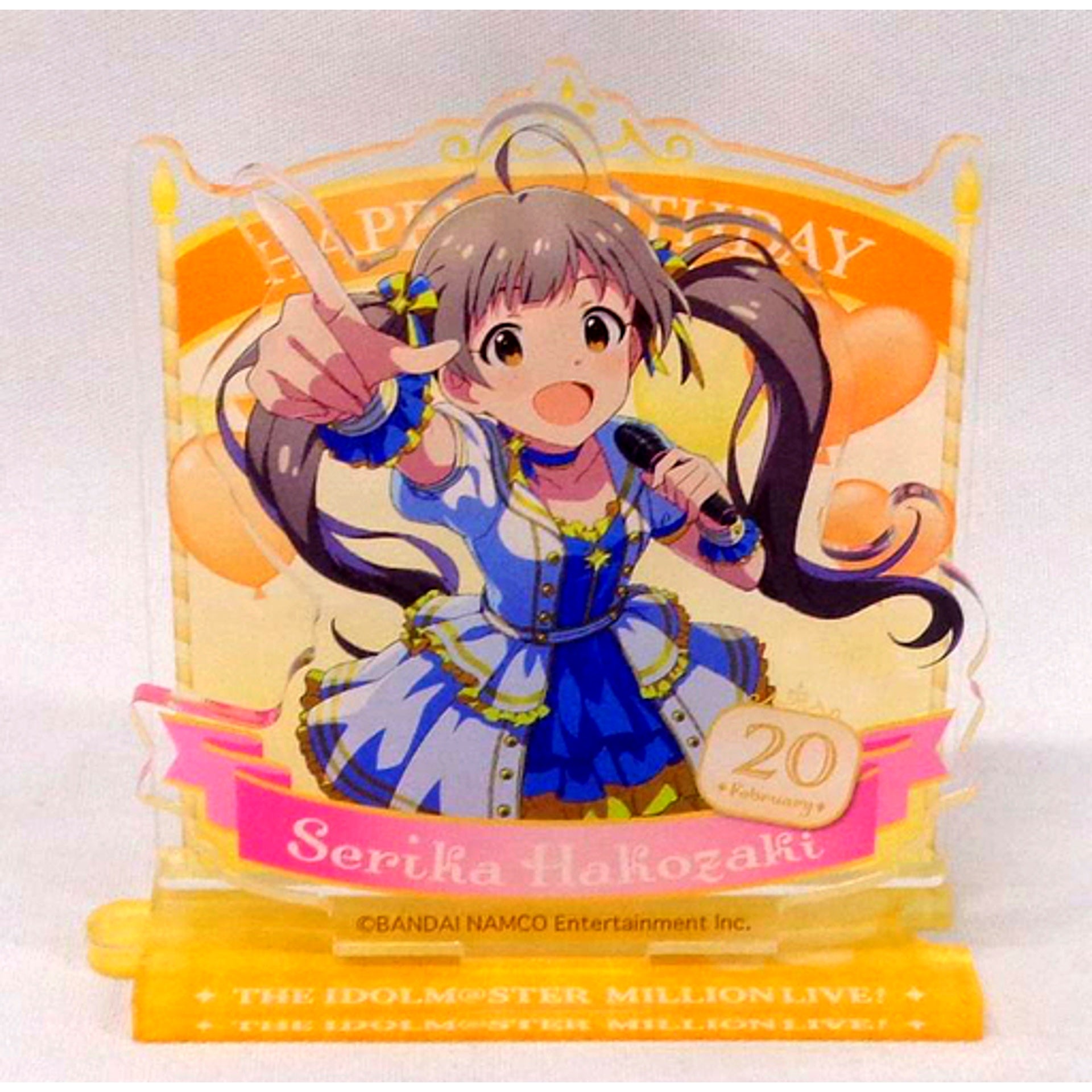 Serika Hakozaki The Idolmaster Million Live! Birthday Acrylic Stand [USED]