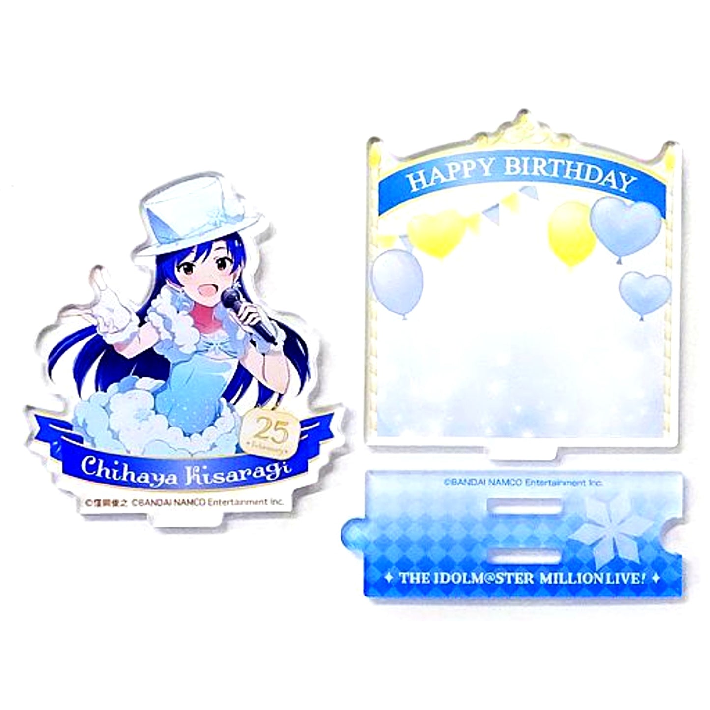 Chihaya Kisaragi THE IDOLM@STER MILLION LIVE! Birthday Acrylic Stand [USED]