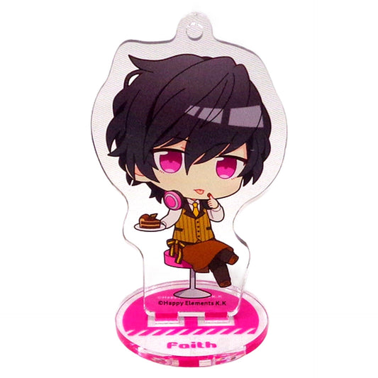 Helios Rising Heroes Faith Beams Trading Acrylic Stand Keychain animate cafe Limited Keychains [USED]