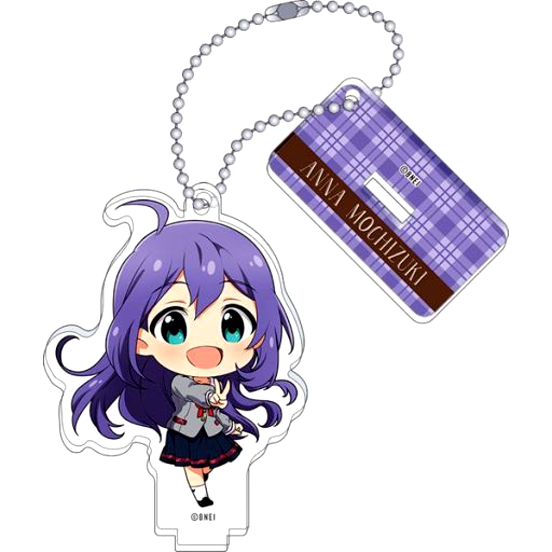 Anna Mochizuki THE IDOLM@STER Million Live! Acrylic Keychain Collection with Stand Uniform Series Angel Vol.2 [USED]