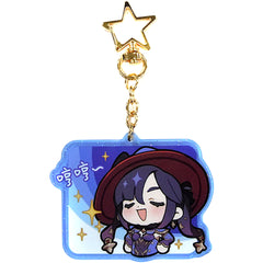 Genshin Mona SD Acrylic Keychain Keychains [USED]