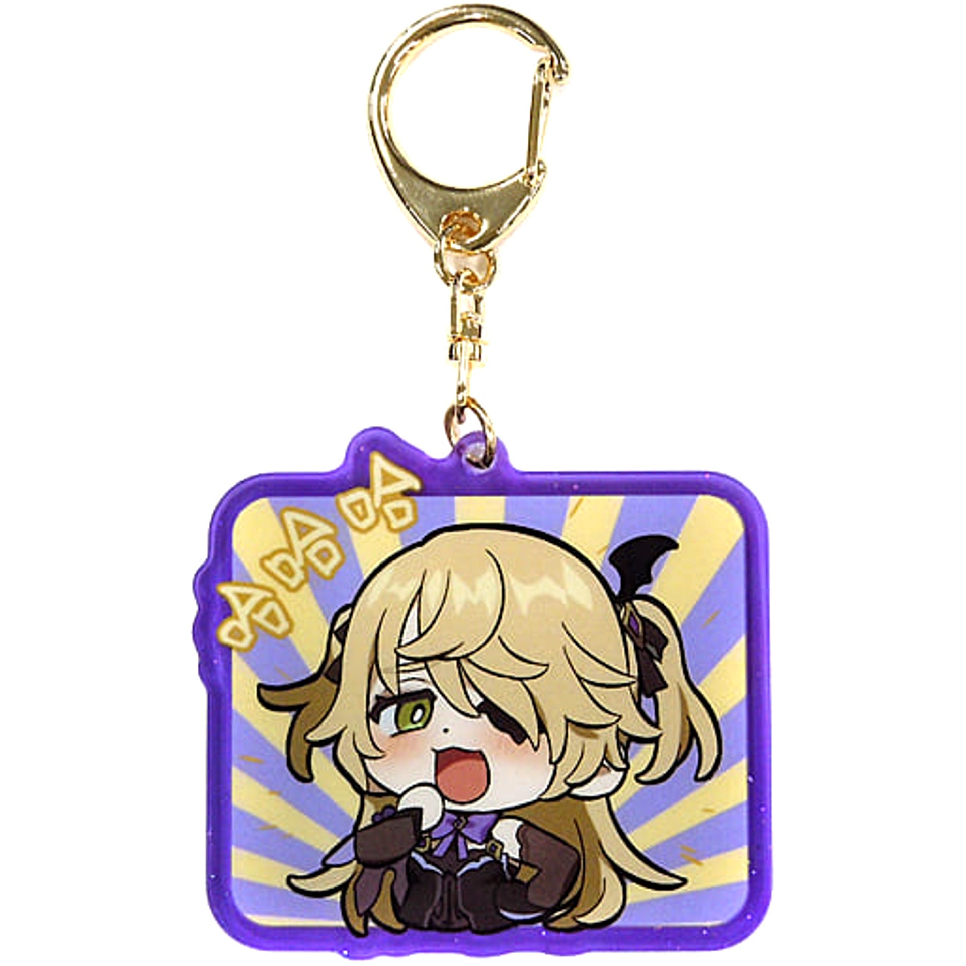 Genshin Fischl SD Acrylic Keychain Keychains [USED]