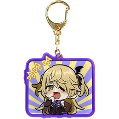 Genshin Fischl SD Acrylic Keychain Keychains [USED]