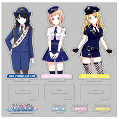 Set of 3 283 Production Illumination Stars Acrylic Stand Idolmaster Shiny Colors [USED]