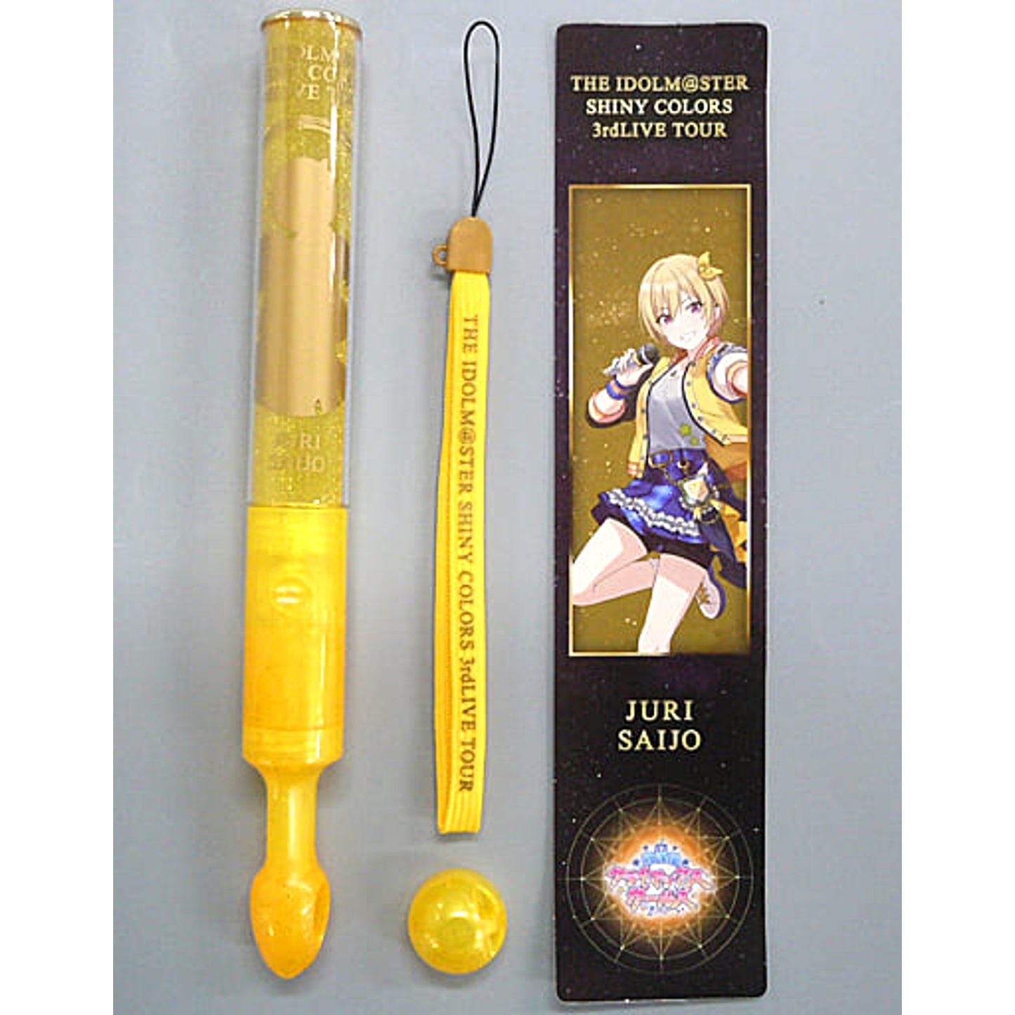 THE IDOLM@STER Shiny Colors Jyuri Saijo Official Concert Light 3rd Live Tour Piece on Planet Limited [USED]