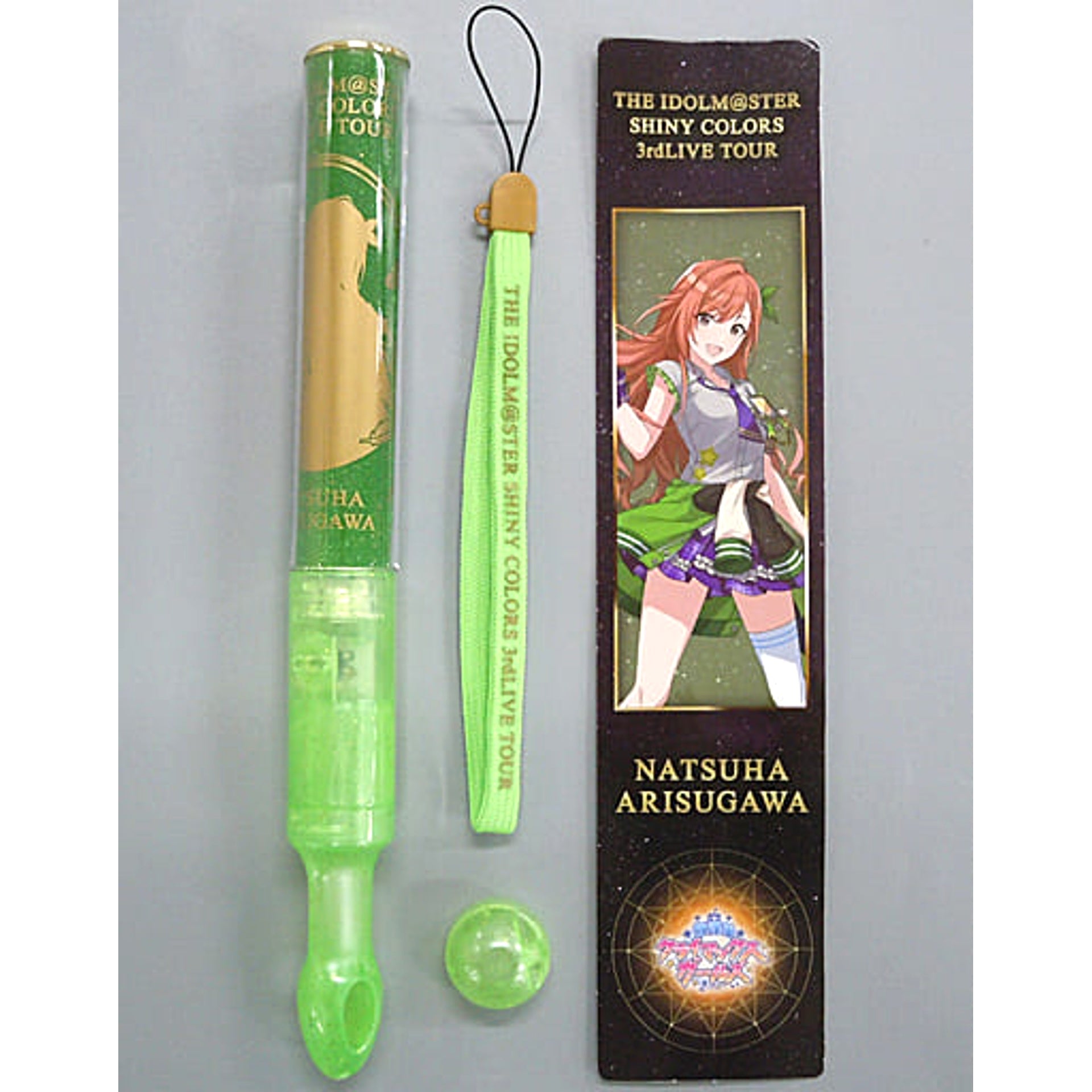 THE IDOLM@STER Shiny Colors Natsuha Arisugawa Official Concert Light 3rd Live Tour Piece on Planet Limited [USED]