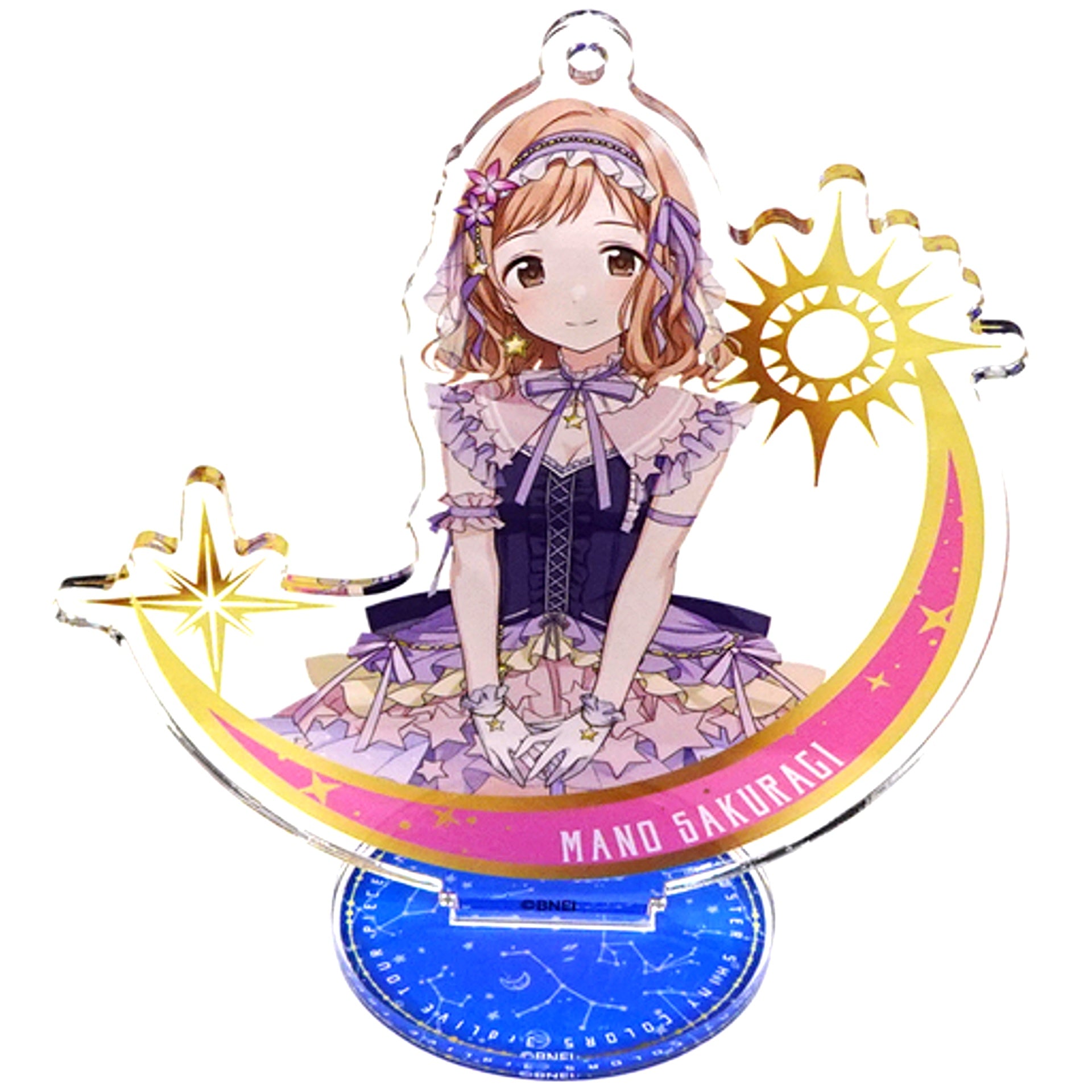 Mano Sakuragi THE IDOLM@STER SHINY COLORS Official Acrylic Stand Keychain 3rdLIVE TOUR PIECE ON PLANET 3rdLIVE ver. [USED]