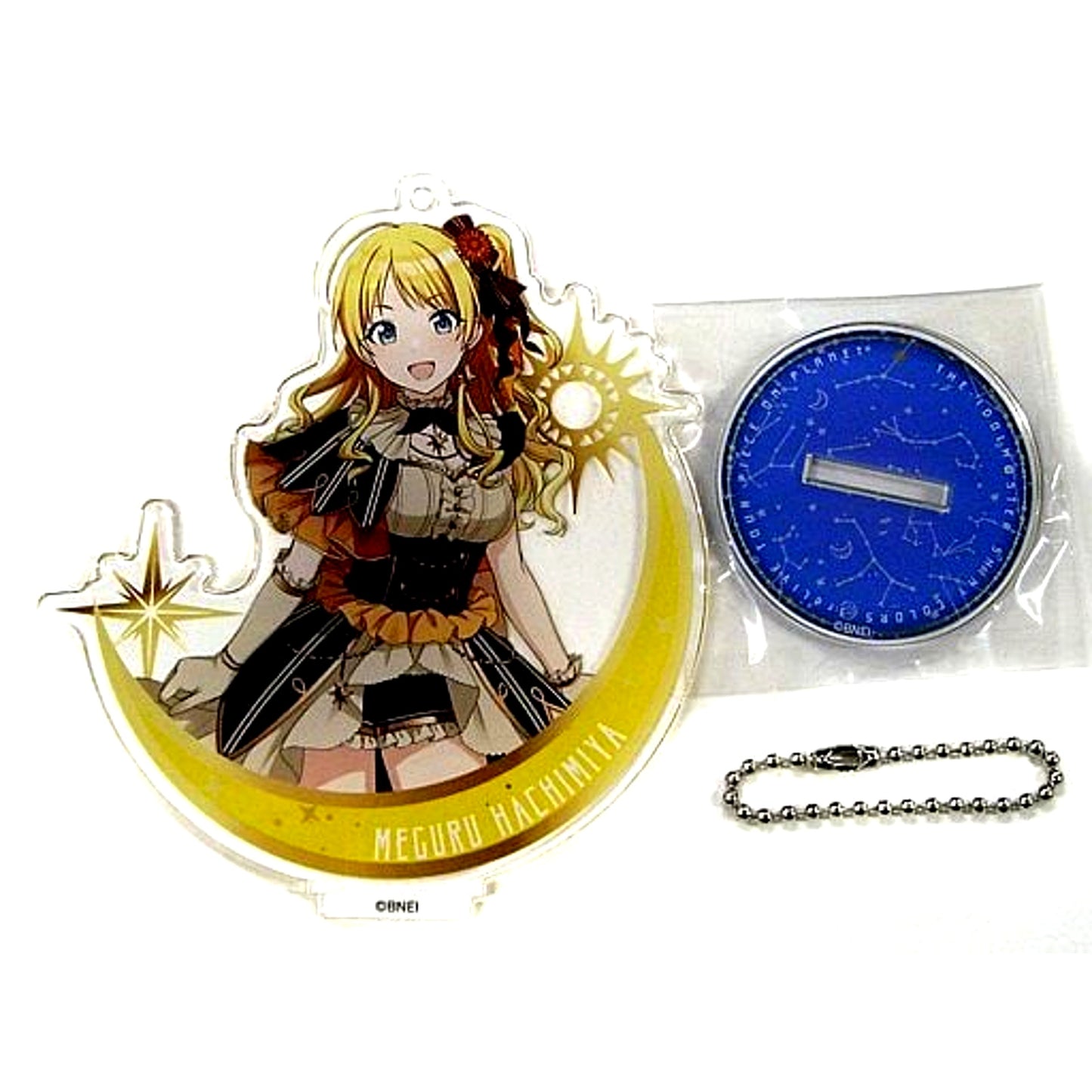 Meguru Hachimiya THE IDOLM@STER SHINY COLORS Official Acrylic Stand Keychain 3rdLIVE TOUR PIECE ON PLANET 3rdLIVE ver. [USED]