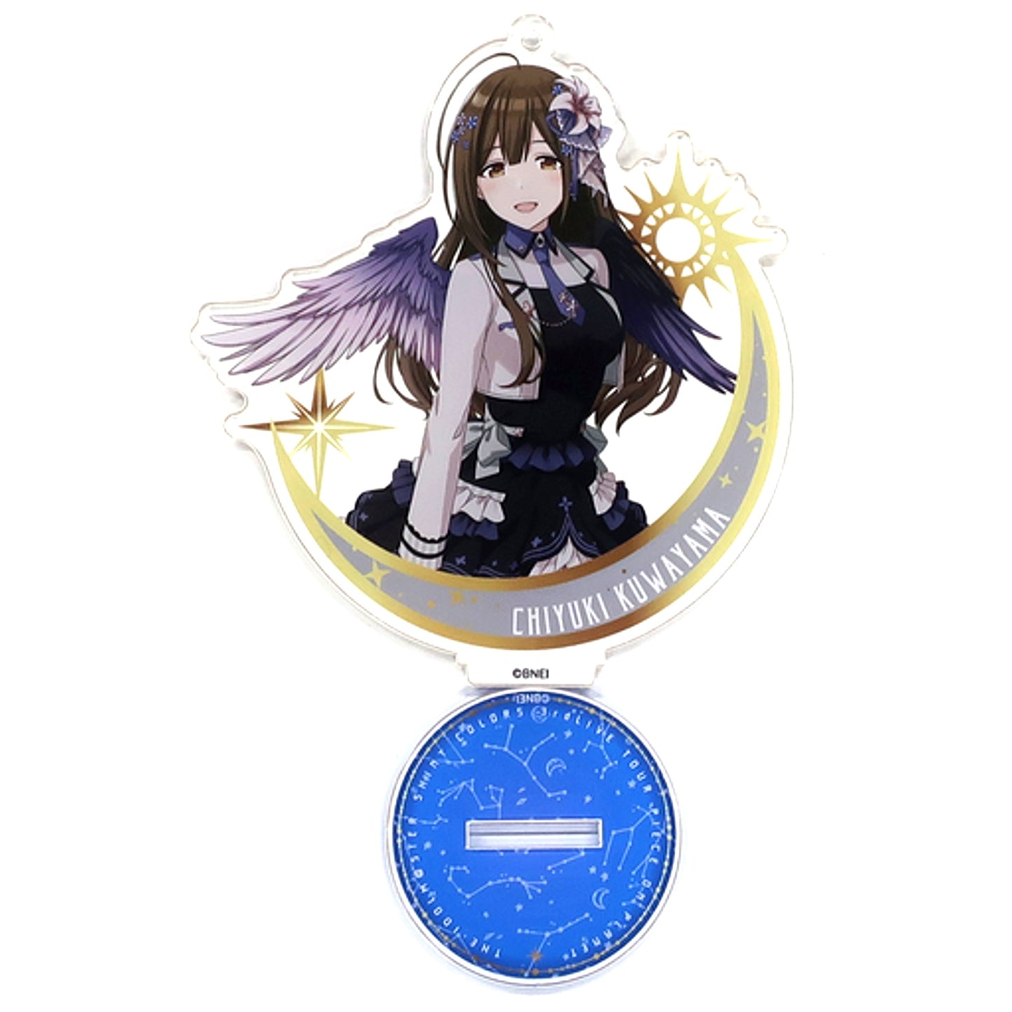 Chiyuki Kuwayama THE IDOLM@STER SHINY COLORS Official Acrylic Stand Keychain 3rdLIVE TOUR PIECE ON PLANET 3rdLIVE ver. [USED]