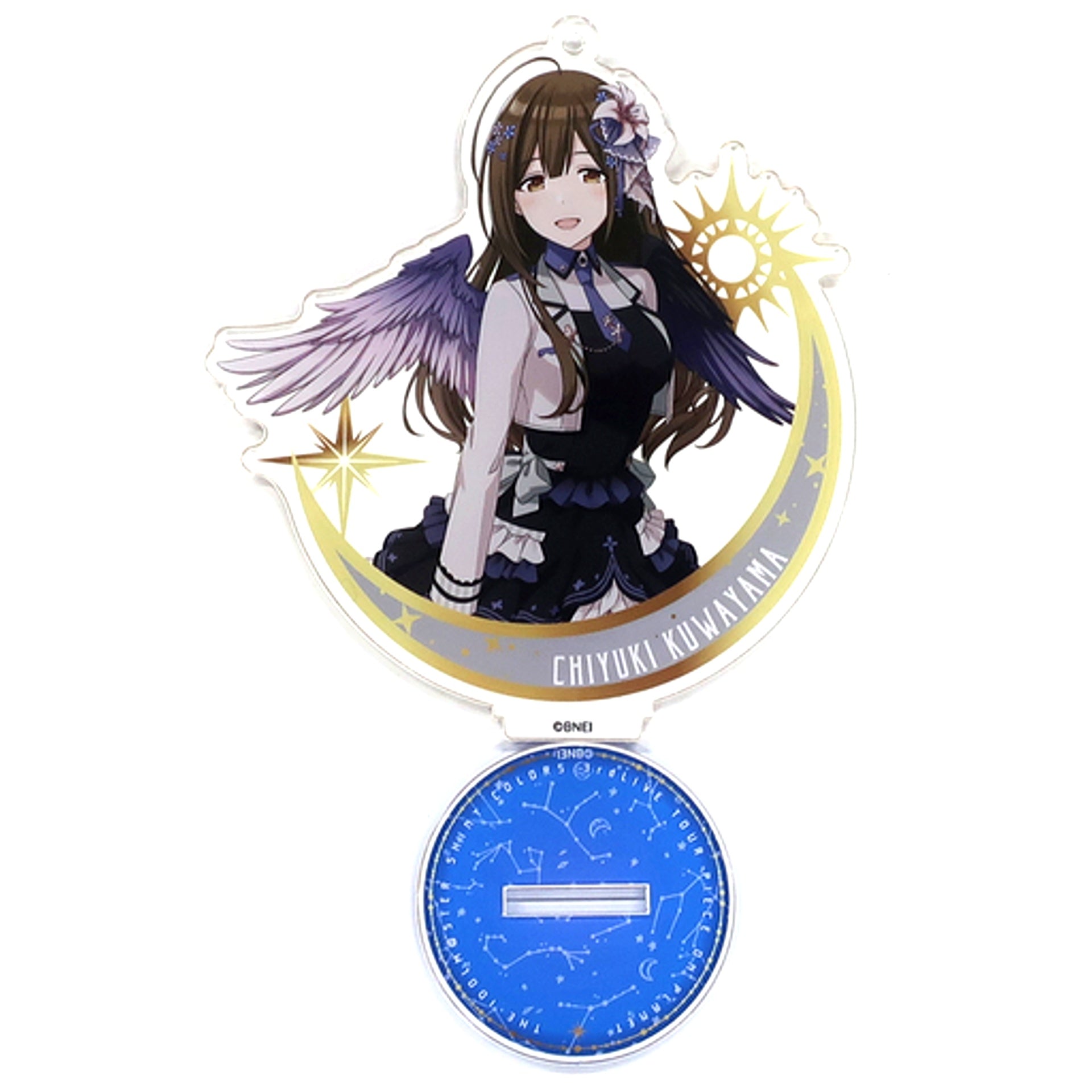 Chiyuki Kuwayama THE IDOLM@STER SHINY COLORS Official Acrylic Stand Keychain 3rdLIVE TOUR PIECE ON PLANET 3rdLIVE ver. [USED]