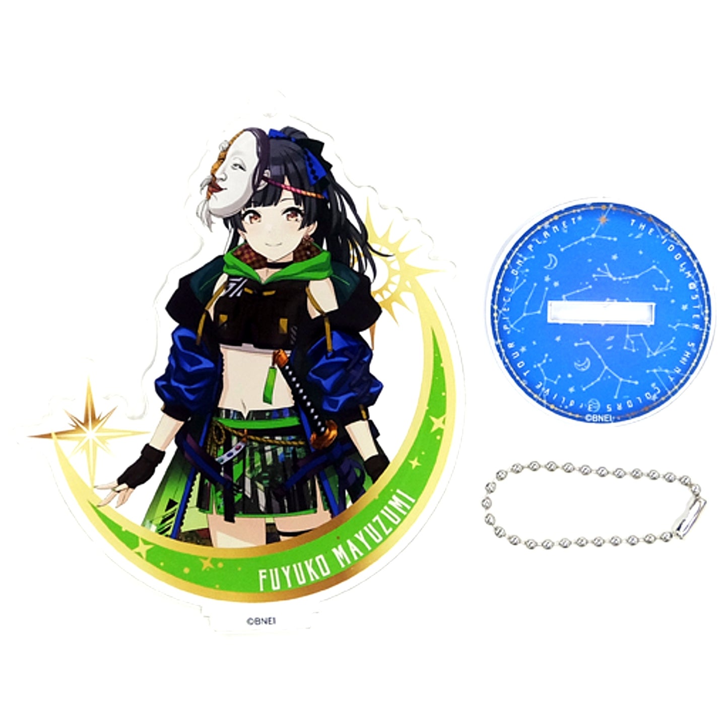 Fuyuko Mayuzumi THE IDOLM@STER SHINY COLORS Official Acrylic Stand Keychain 3rdLIVE TOUR PIECE ON PLANET 3rdLIVE ver. [USED]