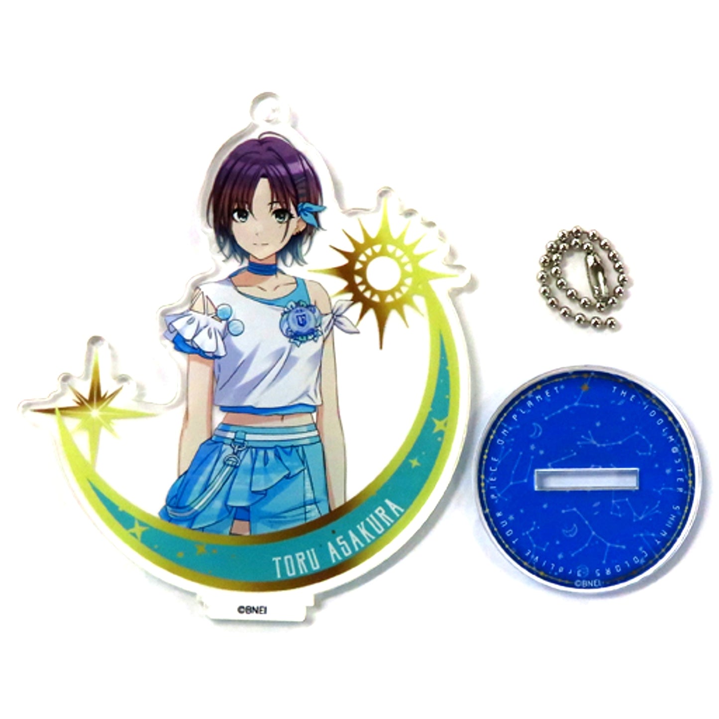 Toru Asakura THE IDOLM@STER SHINY COLORS Official Acrylic Stand Keychain 3rdLIVE TOUR PIECE ON PLANET 3rdLIVE ver. [USED]