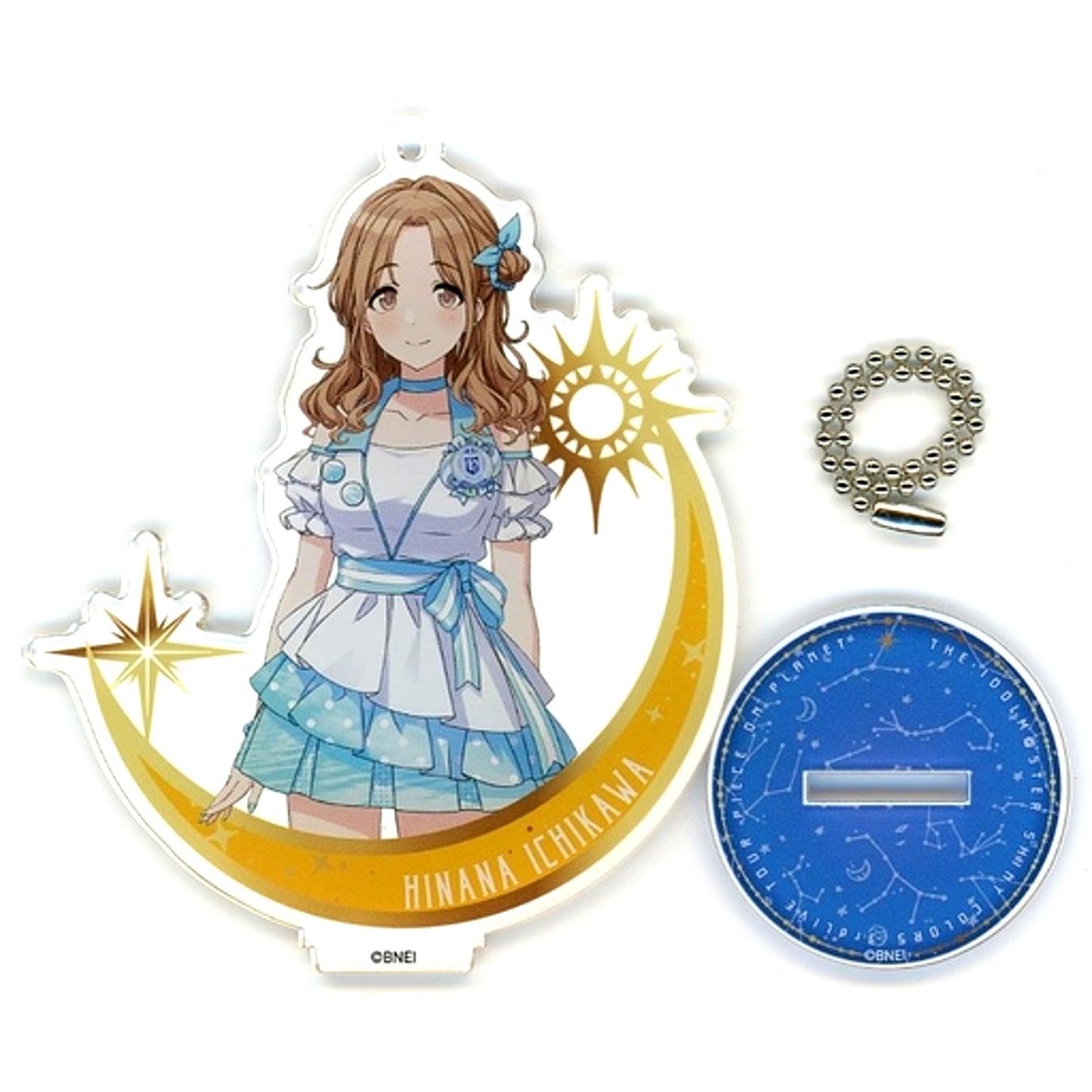 Hinana Ichikawa THE IDOLM@STER SHINY COLORS Official Acrylic Stand Keychain 3rdLIVE TOUR PIECE ON PLANET 3rdLIVE ver. [USED]