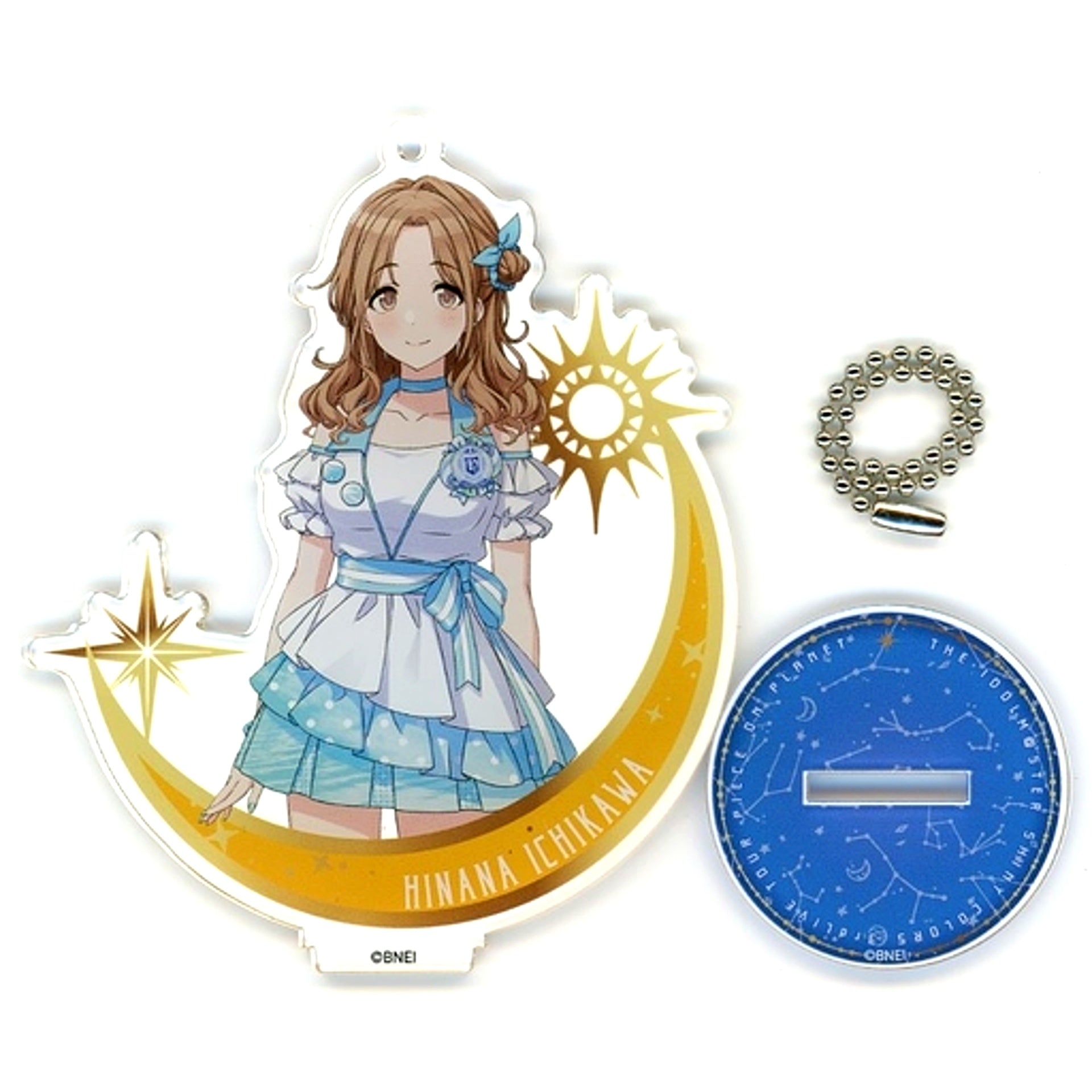 Hinana Ichikawa THE IDOLM@STER SHINY COLORS Official Acrylic Stand Keychain 3rdLIVE TOUR PIECE ON PLANET 3rdLIVE ver. [USED]