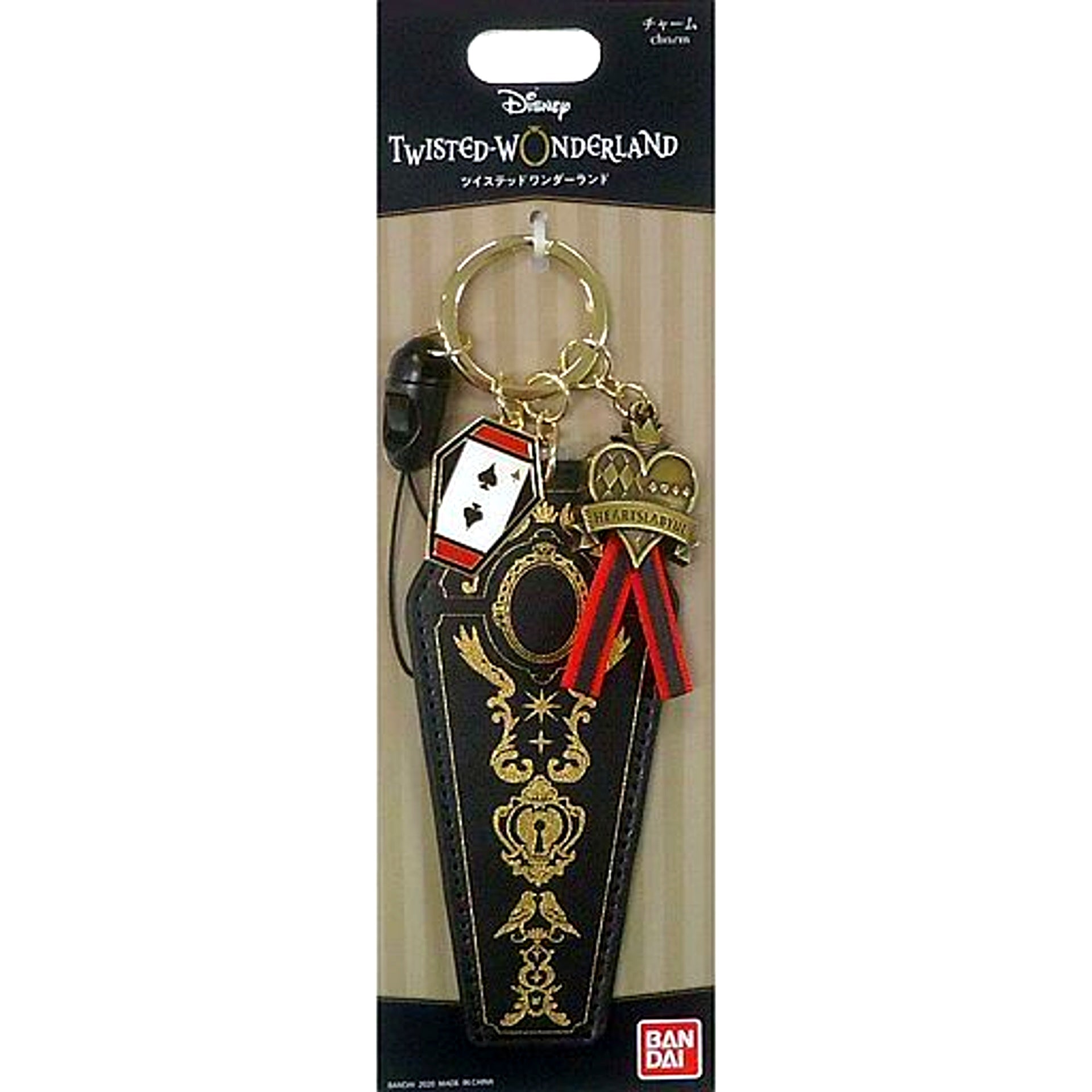 Deuce Spade Disney Twisted Wonderland Coffin Charm [USED]
