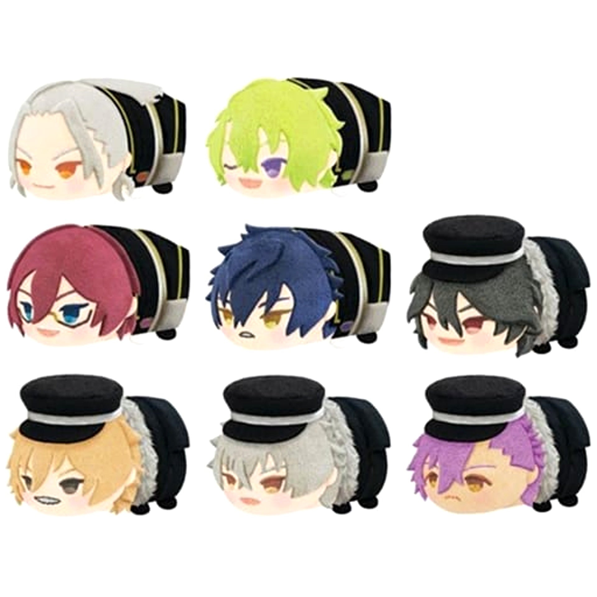 Ensemble Stars!! Nagisa Ran & Others Mochimochi Mascot Vol.3 All 8 Types Set Mascot [USED]