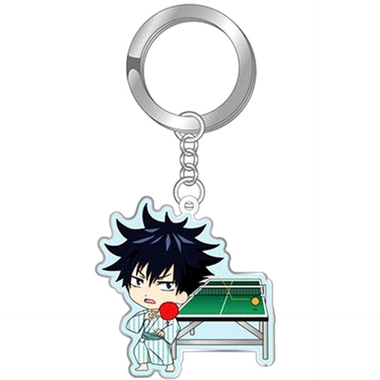 Jujutsu Kaisen Megumi Fushiguro Hot Spring Metal Keychain Hot Springs Limited Keychains [USED]