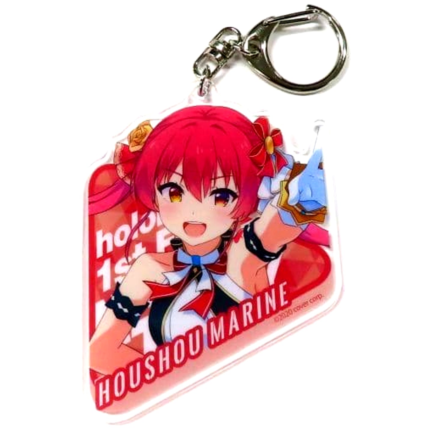 Virtual YouTuber hololive Houshou Marine Acrylic Keychain No.23 Nonstop Story hololive 1st fes. [USED]