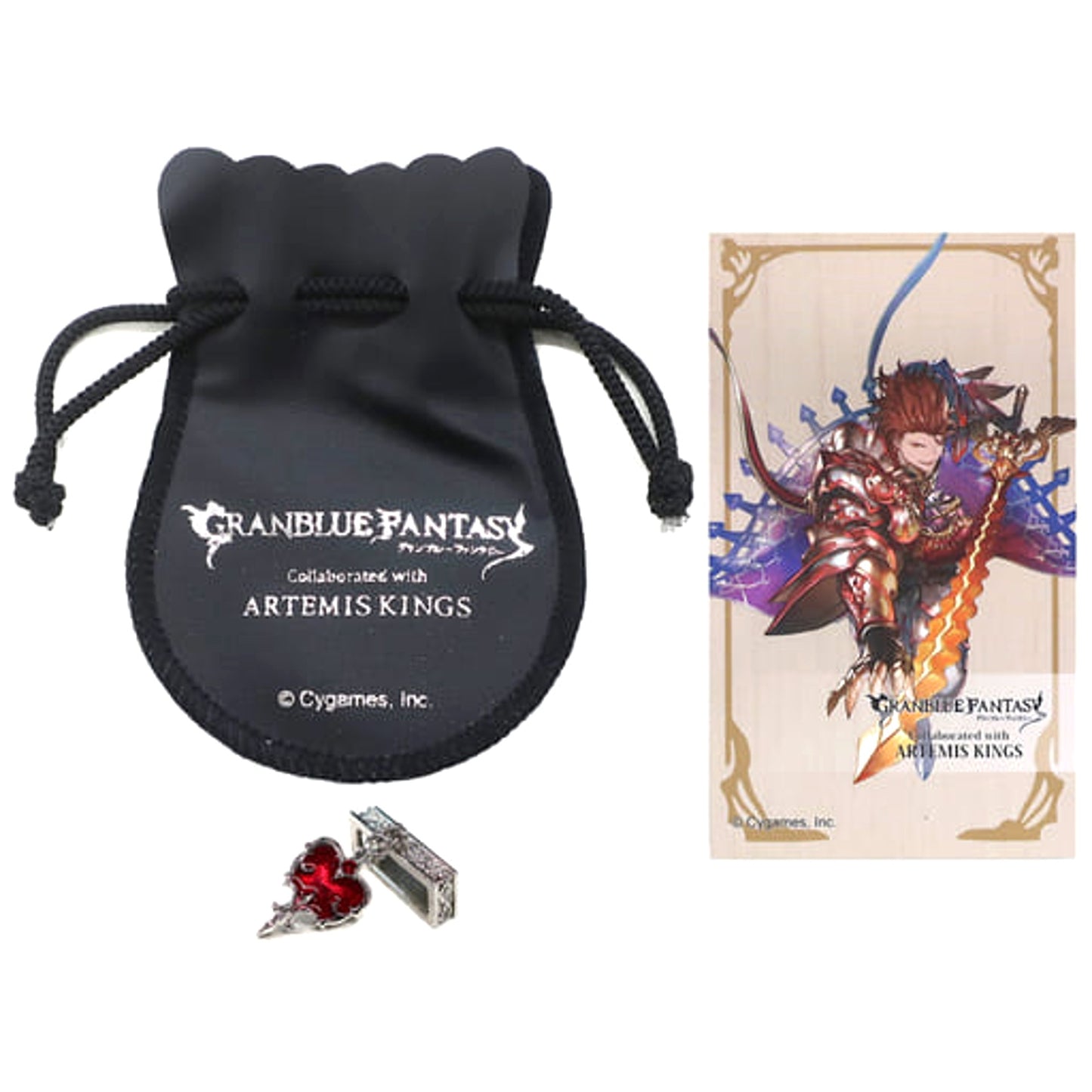 Granblue Fantasy x Artemis Kings Percival Four Knights Motif Charm For Watches Charm [USED]